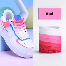 10 Colors Flat Shoe Laces Rainbow Shoelaces Men and Women Universal Casual Canvas Shoes Colorful Shoelace 90/120CM Polyester