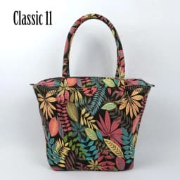 TANQU Short Long Round Flora Canvas Fabric Handle with Insert Lining for Obag Classic Mini O Bag Women's Bags Shoulder Handbag