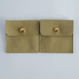 5-Pack Bulk Mini Envelope Jewelry Bag Snap Button Closure Luxury Microfiber Suede Jewelry Necklace Earrings Packaging Pouch Bags