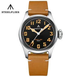 STEELFLIER Official SF740V New Quartz Wristwatch Super C3 Luminous 200M Waterproof VH31 Mute Movement Man Fashion Business Watch
