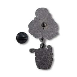 2026 New Crayon Shin-chan Enamel Pin Hamburger Dangle Brooch Anime Metal Lapel Badge Backpack Clothes Decor Jewelry Gift