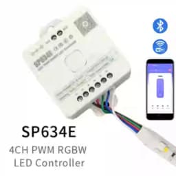 DC5-24V SP631E SP632E SP633E SP634E SP635E 1-5CH PWM Led Controller Dimmer Remote For Single Color/CCT/RGB/RGBW/RGBCCT LED Strip