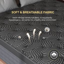 Viscountess Gel Memory Foam Mattress Queen Double King Single Bed Pocket Spring Foam Euro Top 30cm