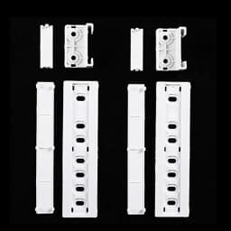 1 Set Embedded Refrigerator Slide Rail For Fridge Door Slide Rail Mounting Kit Refrigerator Door Sliding Guide Moving Slide