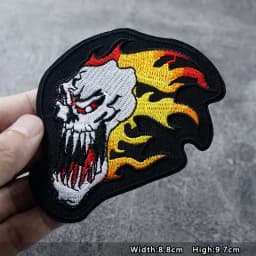Bands Iron On Patches Apparel Sewing Fabric Handmade Appliques For Clothing Punk Rock Stickers Badges Parche
