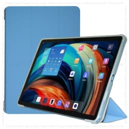 Smart Funda For Teclast P50S P50 S 2024 11" Tablet PC Slim Tri-Folding Stand Flip Book Cover Case with Soft TPU Back Shell