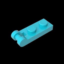 MOC PARTS Bricks GDS-646 PLATE 1X2 W/SHAFT 3.2 compatible with lego 60478 children's toys Assembles Building Blocks Technical