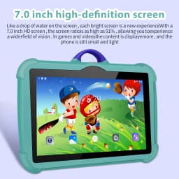New 7 Inch Google Learning Education Games Kids' Tablet Quad Core 4GB RAM 64GB ROM 5G WiFi Tablets Cheap Simple Children's Gifts