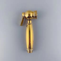 Brass Vintage Spray Gun Kitchen Pull-Out Flush Head Bathroom Toilet Companion Booster Flusher 9285K