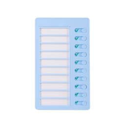 Reusable My Chores Checklist Daily Planner Memo Plastic Board Chore Chart Responsibility Behavior for Kid Self-discipline Card