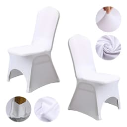 Spandex Chair Covers Stretch For Wedding Decoration Elastic Dining Room Banquet Hotel Birthday Party Cheap And Fine