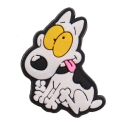 New Arrival 1pcs PVC Cute Cartoon Shoe Charms Fit Wristbands Kawaii Animal Dog Mom Bone Hole Slipper Decoration Shoe Accessories