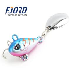 FJORD Tail Spinner Baits 7g 10.5g 14g 21g Fishing Lure Vib Metal Casting Shore Jig Spoon Fishing Artificial Bait Accessories