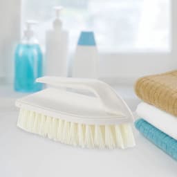 Scrubbing Brush Plastic Cleaning Scrubbing Brush With Handle Non Slip Scrubber Brush Stiff Bristle Clean Kitchen Bath Car Brush