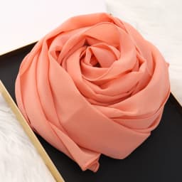 2025 Muslim Hijab Scarf With Zipper Plain Bubble Chiffon Ready to Wear Veiled Hijab Wrap Solid Shawls Headscarf Turban Ramadan
