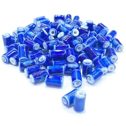 10*5MM Tube Shape Long Cylinder Ceramic Porcelain Spacer Beads For Jewelry Making DIY Column Accessory