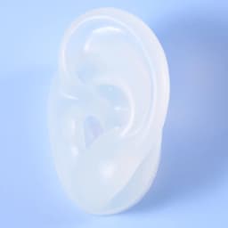 1 Pieces New Silicone Ear Model Professional Practice Piercing Tools Earring Ear Stud Display Tools Can Be Reused Body Jewelry
