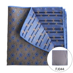 Handkerchief Silk Scarf 1200 Stitches High Density Men's Elegant Retro Business Suit Pocket Scarf Square Scarf Wedding
