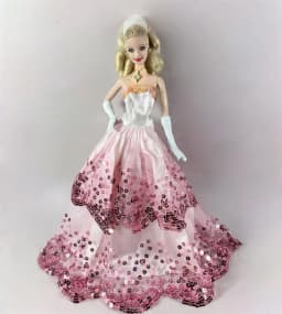 1 Set Doll Clothes 1:6 Scale Dress Outfit for 11.5 Inch 30cm Doll Many Style for Choice Gifts for Girls Doll Accessories #8