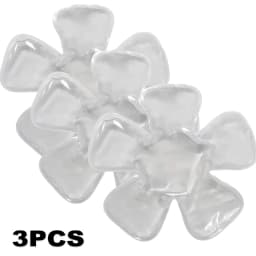 Blue PVC Gel Ice Pack - Adjustable Cooling Pad for Helmets & Hats | Reusable Cold Compress Travel Portable Outdoor Accessory