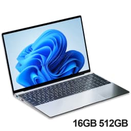 LENO 15.6" Laptop Ultra Slim Windows 11 Intel N3700 16GB RAM 2TB SSD Notebook Gamer 1920*1080 Display Office Study Computer PC