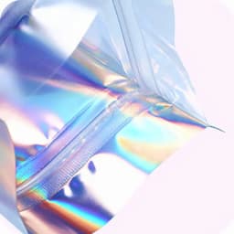 50 Pieces Laser Gift Ring Self-Sealing Little Small Plastic Bags for Jewelry Pouch Jewelry Display Packaging Bag Supply