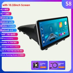 4G AI Carplay Android Auto Car radio For Opel Antara 1 2006 -2017 Multimedia player Autoradio GPS navi Stereo 8Core Head Unit Fm