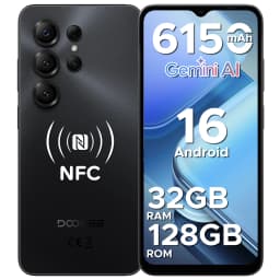 DOOGEE Note56X Pro Android 16 Smartphone 32GB 128GB 6.56" HD+ Screen 6150mAh Battery 13MP+8MP Widevine L1 NFC Cell Phone