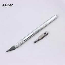 Glue Removal And Scraping Blades, Flat-edged Scalpel, 5, 11, 17# BSD Engraving Knife, Repair And Film Application Hand Knife