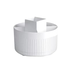Desktop Rotating Makeup Organizer Cosmetics Storage Box Slot Makeup Versatile Holder for Brushes Office Supplie Bathroom Dresser