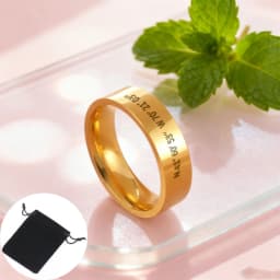 Customized Couple Ring Personalized Name Date Text Stainless Steel Fashion Simple 6/8mm Wide Ring Anniversary Jewelry Gift