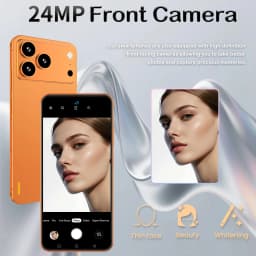 SURGAZE Global Version i17Promax Smartphone 5G Android12 5000mAH 12GB RAM 512GB ROM 6.56Inch 24+48MP 5G Network Mobile Phone