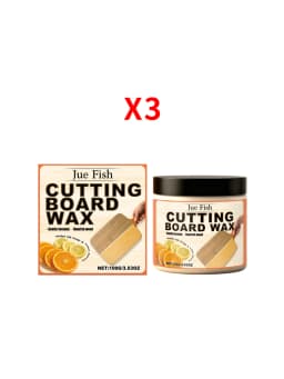 Lemon Cutting Board Wax Food Grade Protective Nourishing Wood Wax Safe for Food-Contact Multifunctional Wood Utensils Refresher