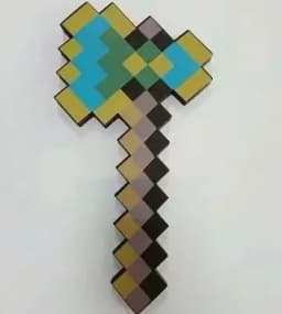 30~45cm Minecrafte Foam Sword Blue Purple Grey Axe MC Shovel Diamond Pickaxe Yellow Sword My World EVA Toy for Outdoor Cos Toys