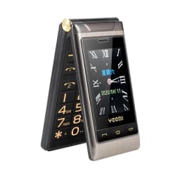 Yeemi G10-C 2G Dual SIM Dual Screen Flip Feature Russian Keyboard 5900mAh Phone Loud Sound for Elder 2.8” FM Mp3/Mp4 BT
