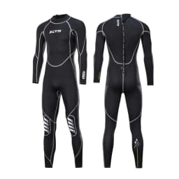 3MM Neoprene Wetsuit Men Diving Long Sleeve Scuba Diving Snorkeling One-piece Surfing Fishing Thermal Swimwear Surf Suits