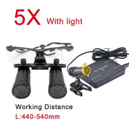 4X 5X 6X 8X 6x Dental Loupes Binnocular Magnifying Glass Medical Magnifier Surgical Loupe Dentist Tools Surgery Dentistry