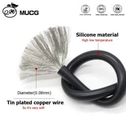Yellow in Green Ground cable Silicone wire Ground wire Silicone cable Ultra soft Electrical wires Electric cable Extension cord