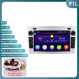 8G 128G Android 12 Car Radio For Opel Astra H J 2004 Vectra Vauxhall Antara Zafira Corsa C D Vivaro Meriva 4G Carplay GPS Player