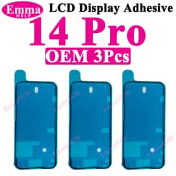 3PCS OEM Waterproof Adhesive Seal Sticker for iPhone 14 13 12 11 X XS 8 Plus 7 LCD Screen Display Frame Glue