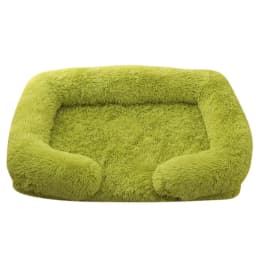 Dog Bed Dog Plush Pet Bed Winter Thickened Pad Dog Sleeping Bed Sofa Removable Pad Dog Small Large Dog Square Kennel