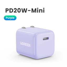 【US Plug】UGREEN Quick Charge 4.0 3.0 QC PD Charger 20W USB Type C Fast Charger for iPhone 15 14 13 Pro Xiaomi Phone PD Charger