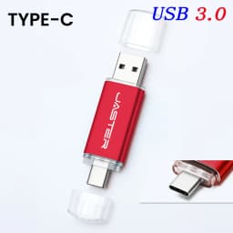 USB-C Pen Drive 128GB TYPE-C USB 3.0 Flash Drive 64GB Colorful USB3.0 Memory Stick High Speed Pendrive 32GB Blue Red Green Black