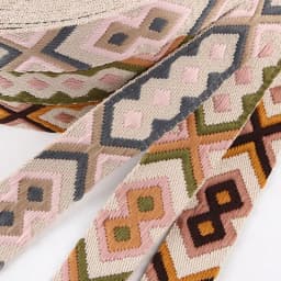 2 Meters 38mm Meetee Polyester Jacquard Webbing Backpack Strap Tape Belt Clothes Binding Tape Sewing Accessories