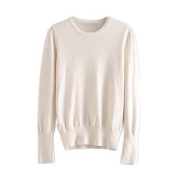 KEYANKETIAN Women's O-Necked Long Sleeves With Buttons Pullover Sweater Female Casual Solid High-Stretch Shirts Chic Ladies Top