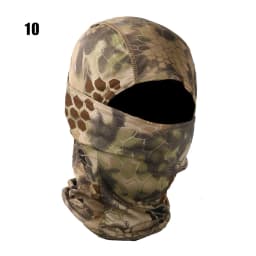 Camouflage Balaclava Full Face Scarf Ski Cycling Full Face Mask Cover Neck Head Warmer Sports Cap Helmet Liner