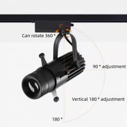 Ceiling Light Adjustable Aperture Variable Mode COB Spotlight LED Stage Lighting, Bars, Restaurants, Shops AC90V-265V