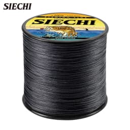 SIECHI X4 Strong 300M 500M 1000M 4 Strand Weaves PE Braided Fishing Line Multifilament Braid Wire 12LB 20LB 30LB 43LB 65LB 83LB