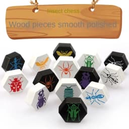 New Hive Board Game 2 Players Family Party Parents With Children Funny Game Entertainment Made High Quality Wooden Friend Gift