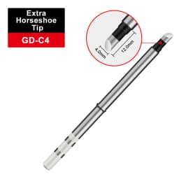 GVDA GD300 Soldering Iron Tips Heated Solder Head Soldering Station Replacement Tips Soldering Iron Sting Welder Iron Tips